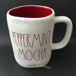 Rae Dunn Peppermint Mocha Mug